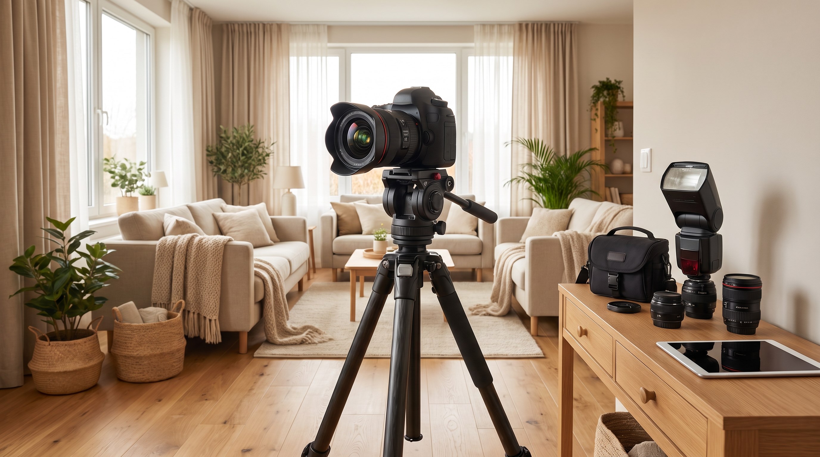Equipamento para Fotografia Imobiliária: O Kit Essencial